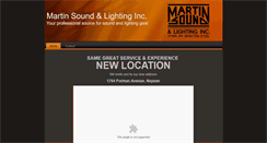 Desktop Screenshot of martinsound.ca